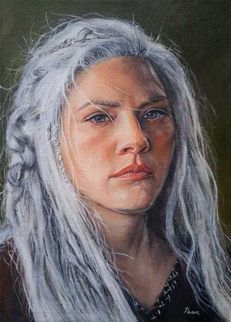 Lagertha painting